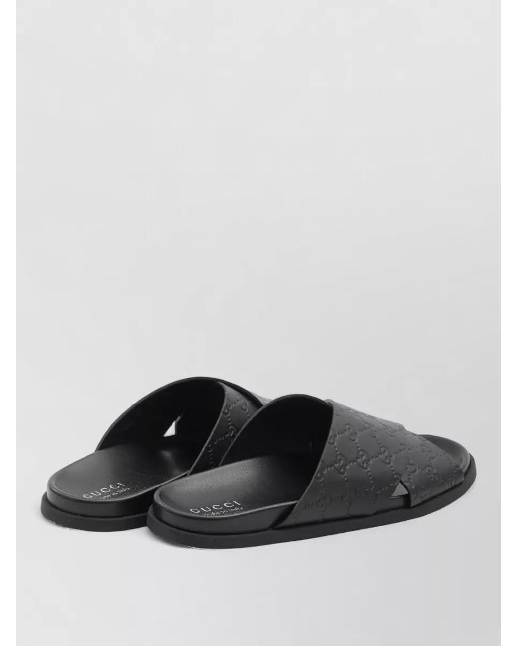 Gucci Multicolor Leather Slide Sandals for men