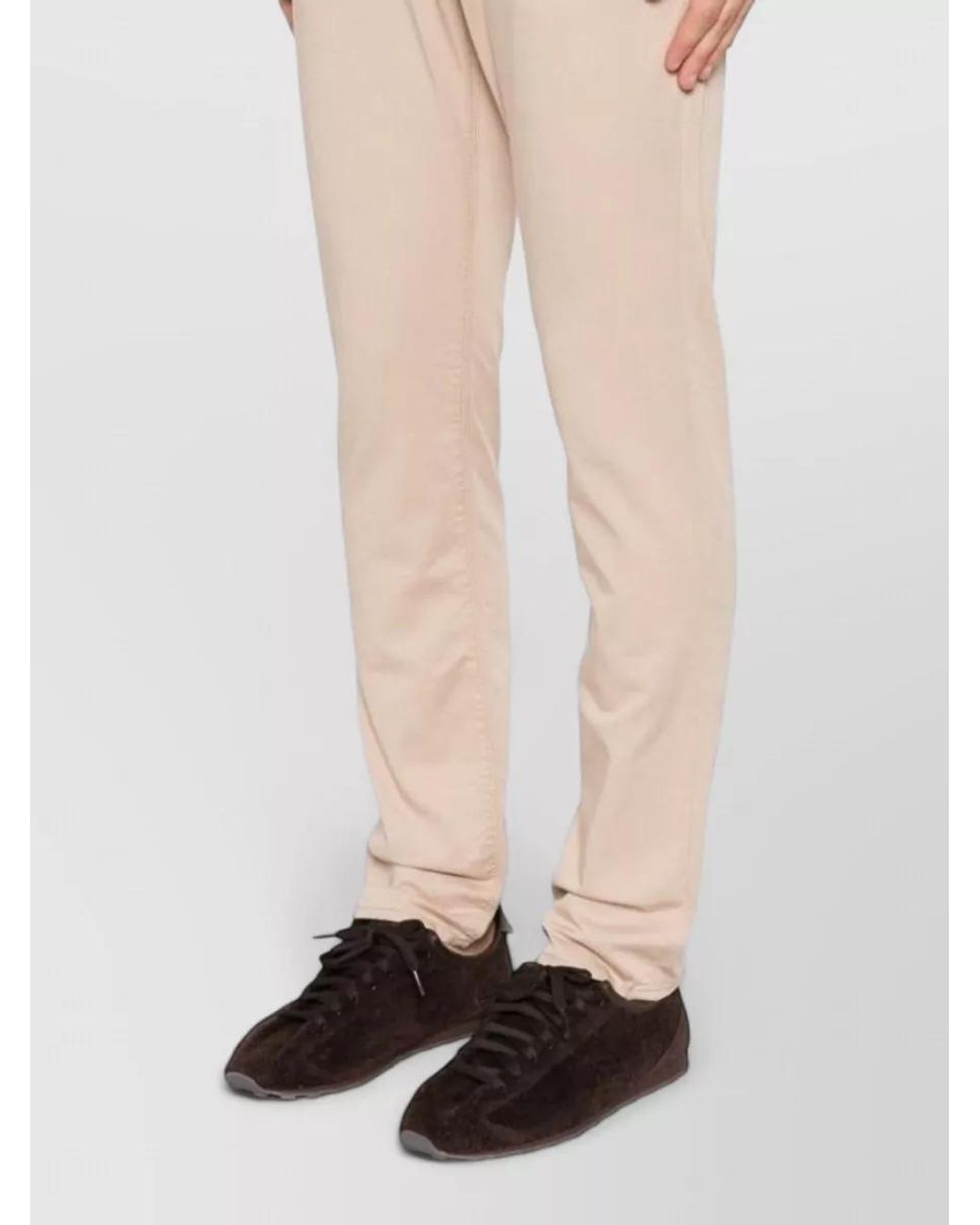 Emporio Armani Natural Denim Straight-Leg Jeans for men