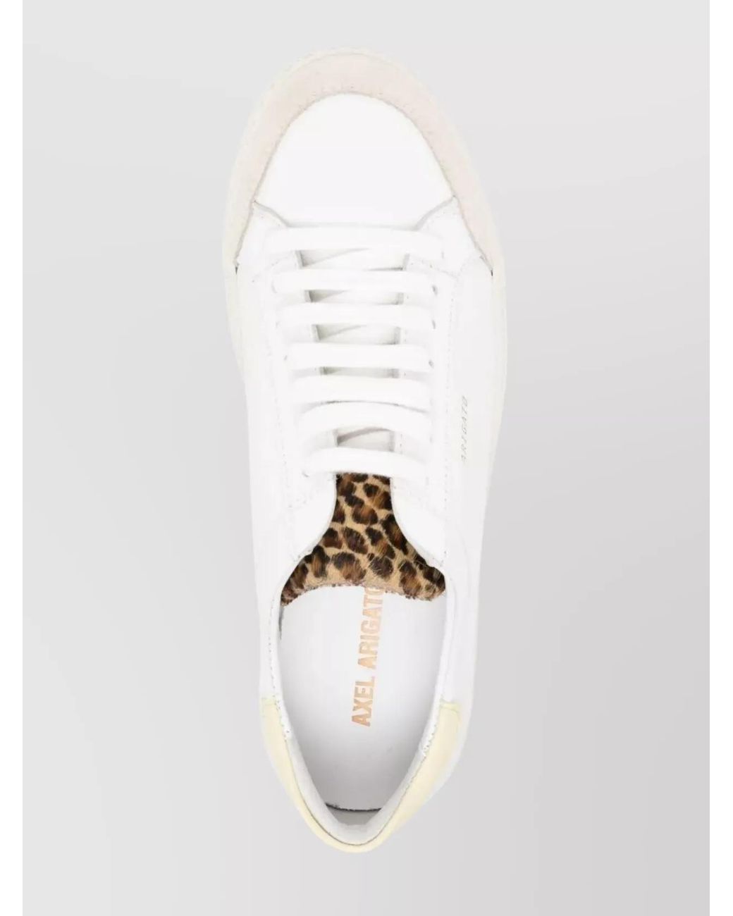 Axel Arigato Natural Leather Low-Top Sneakers