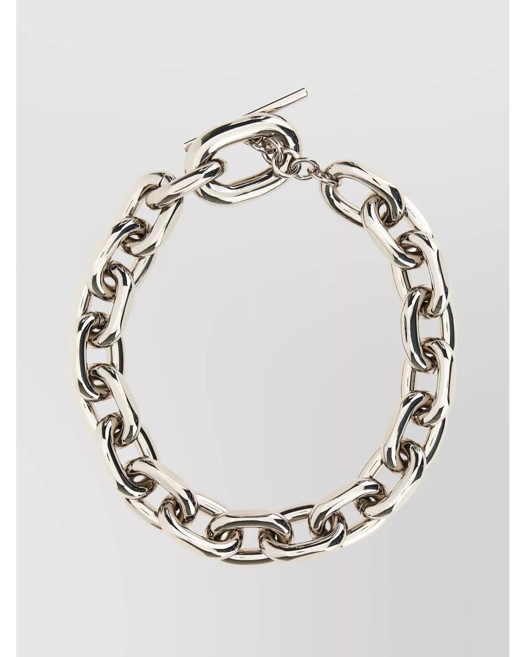 Rabanne Metallic Xl Link Necklace