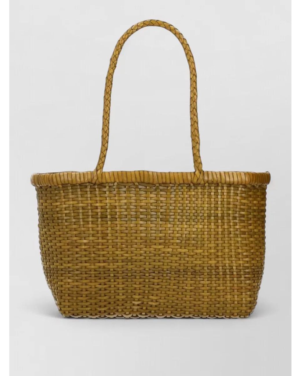 Dragon Diffusion Natural Na Na Leather Beach Bag