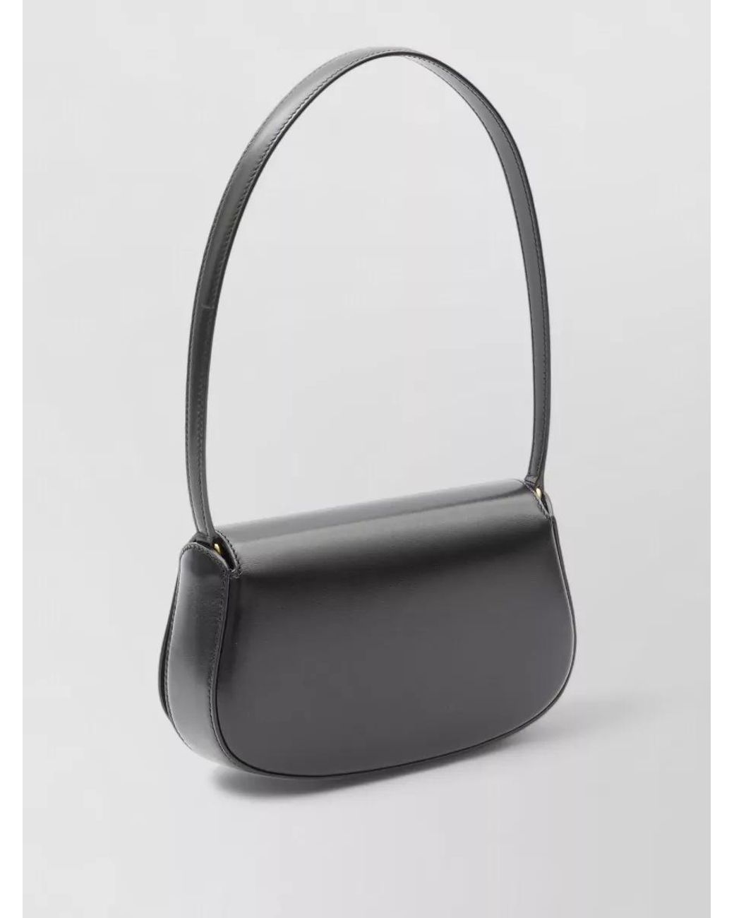 Saint Laurent Gray Voltaire Mini Leather Shoulder Bag