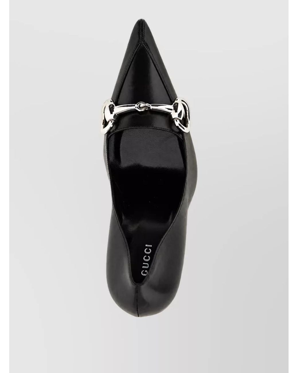 Gucci Blue Leather Stiletto Pumps