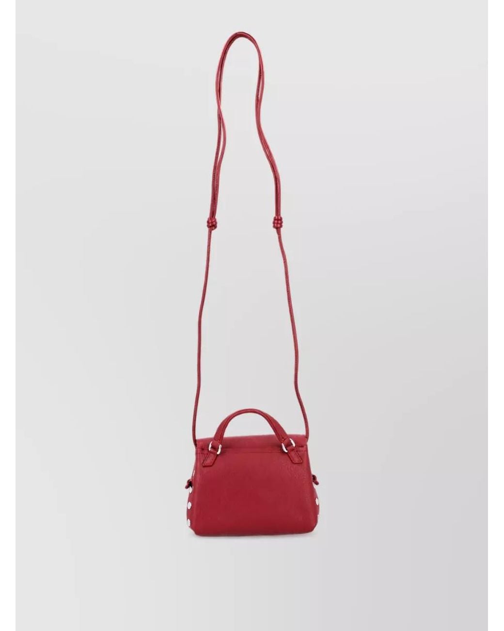 Zanellato Red Leather Cross-Body Bag