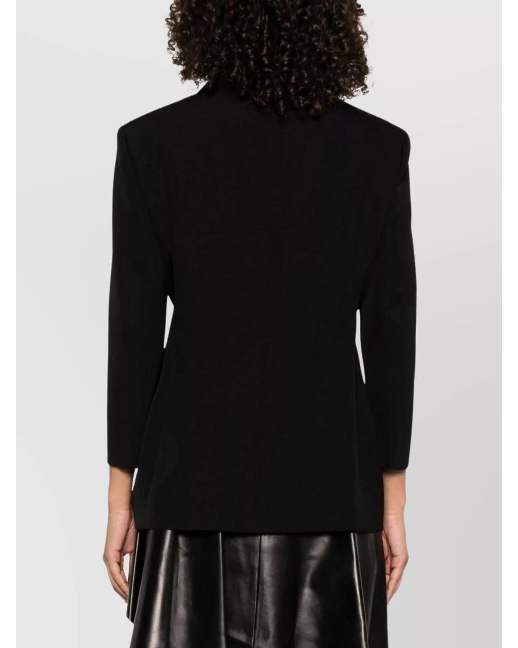 Givenchy Black Wool Single-Breasted Blazer