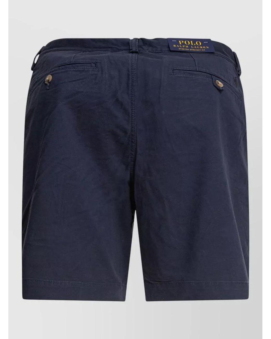 Polo Ralph Lauren Blue Straight-Fit Chino Shorts for men