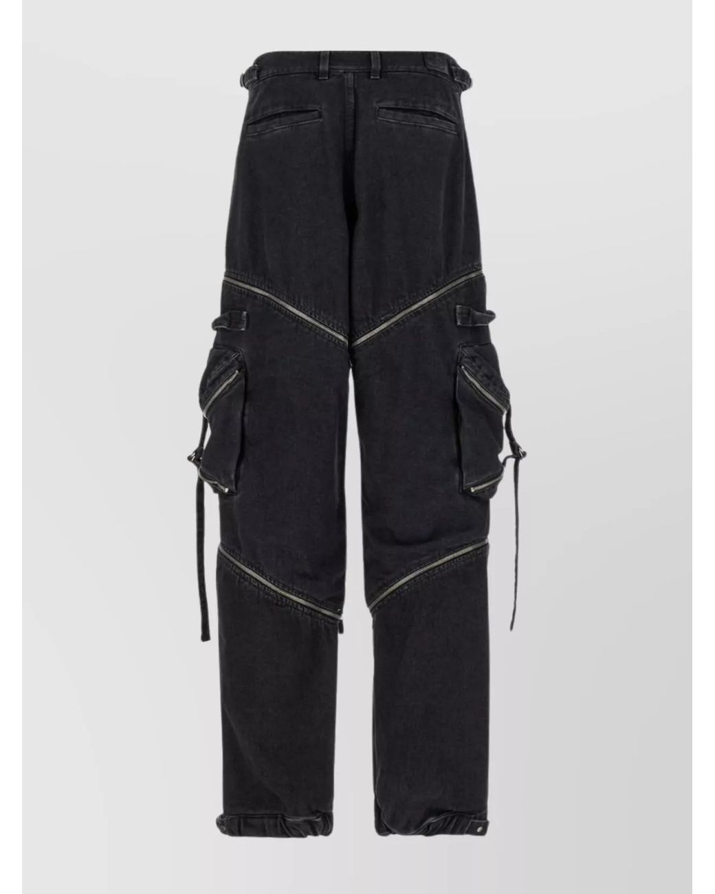 Off-White c/o Virgil Abloh Blue Denim Cargo Jeans for men