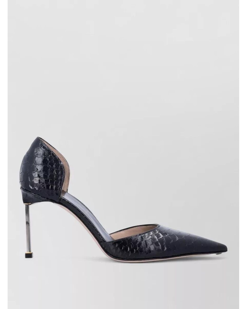 Tom Ford Blue Leather D'Orsay Pumps