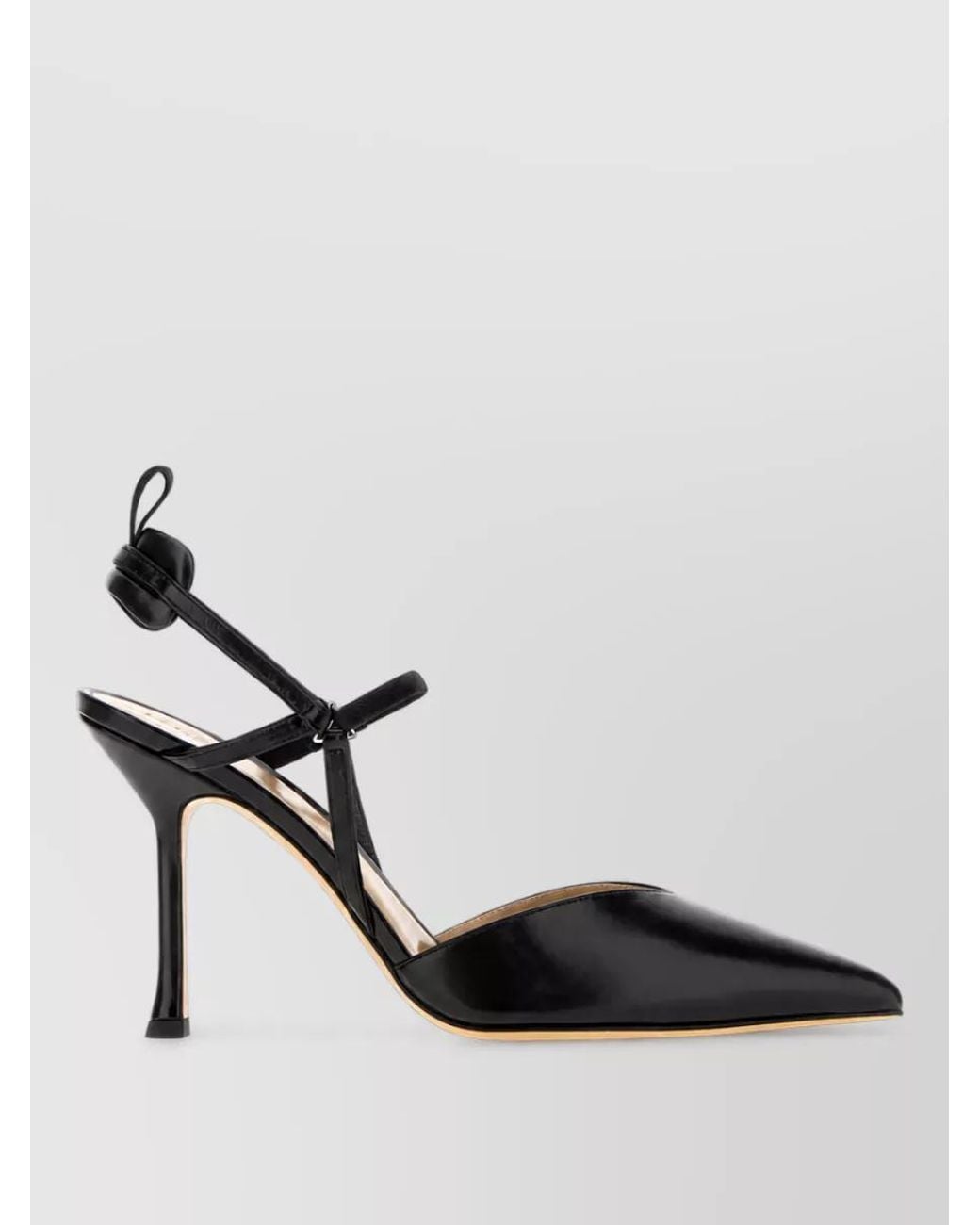 Fendi Black Leather Pumps