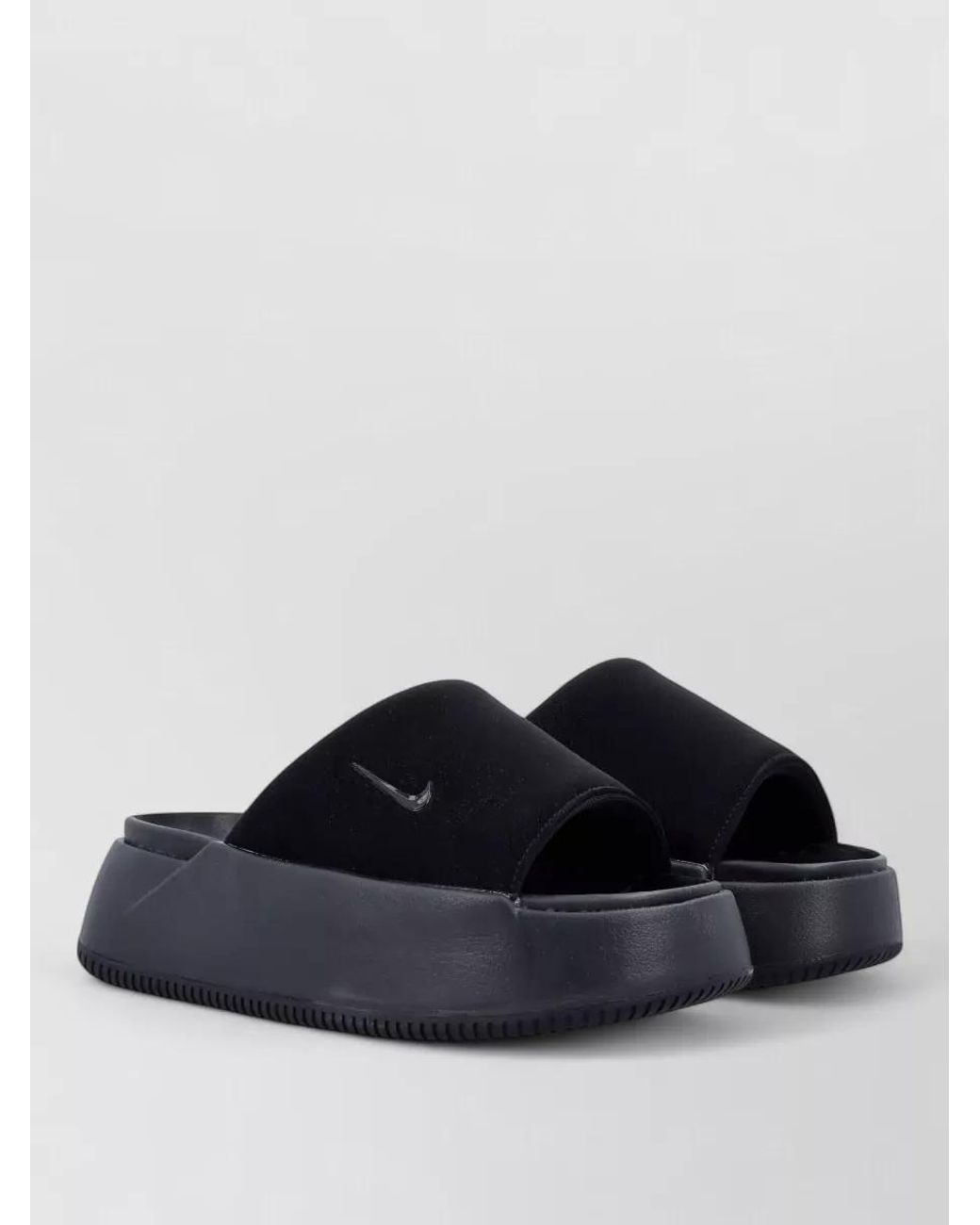 Nike Blue Rubber Slides