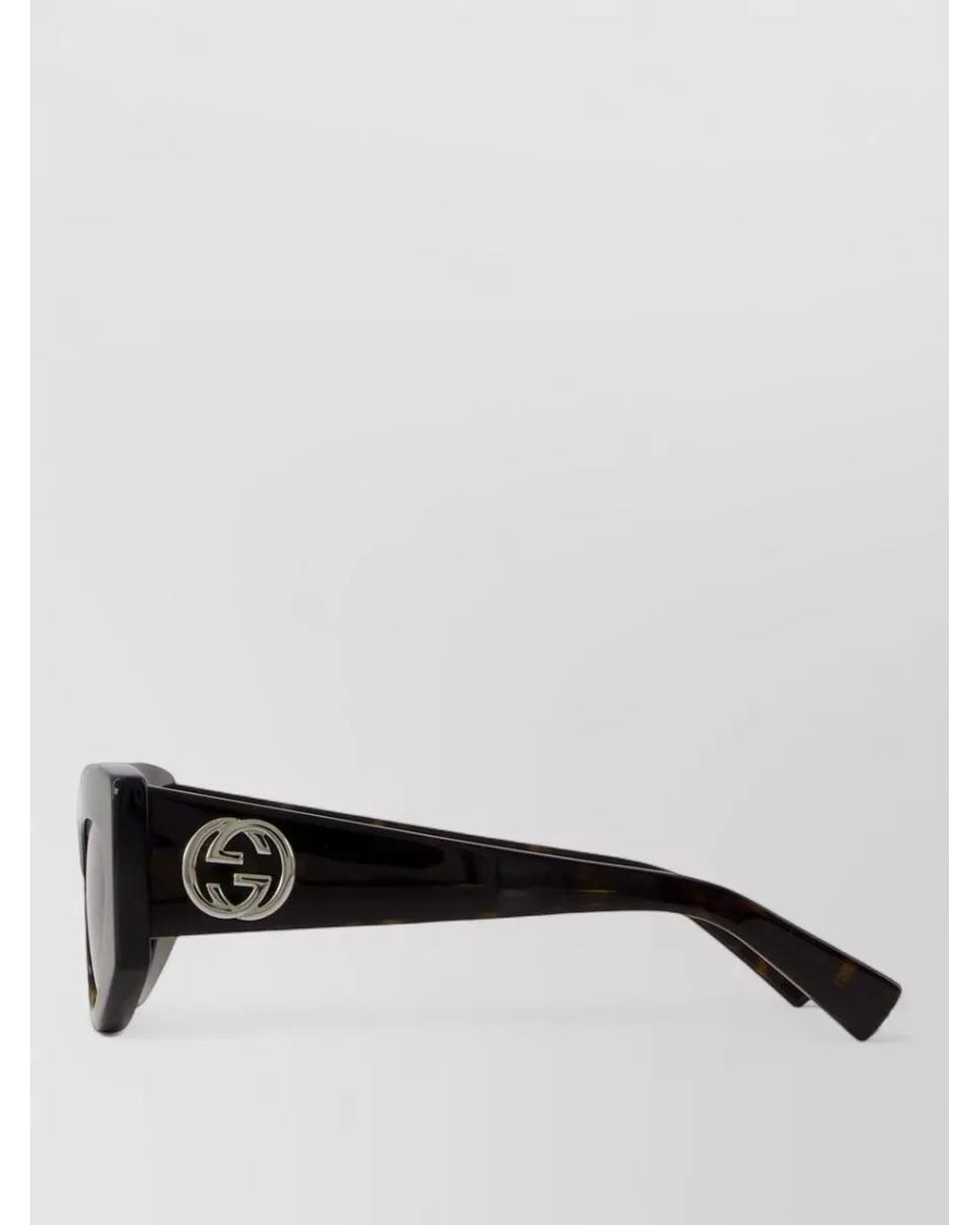 Gucci Green Acetate Square Sunglasses