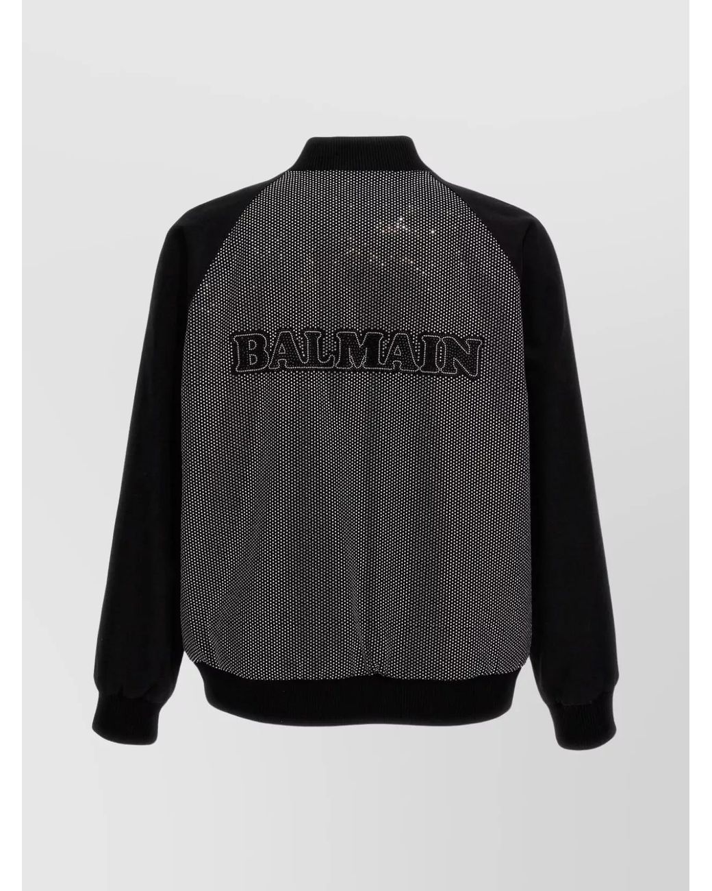 Balmain Black Regular-Fit Bomber Jacket for men