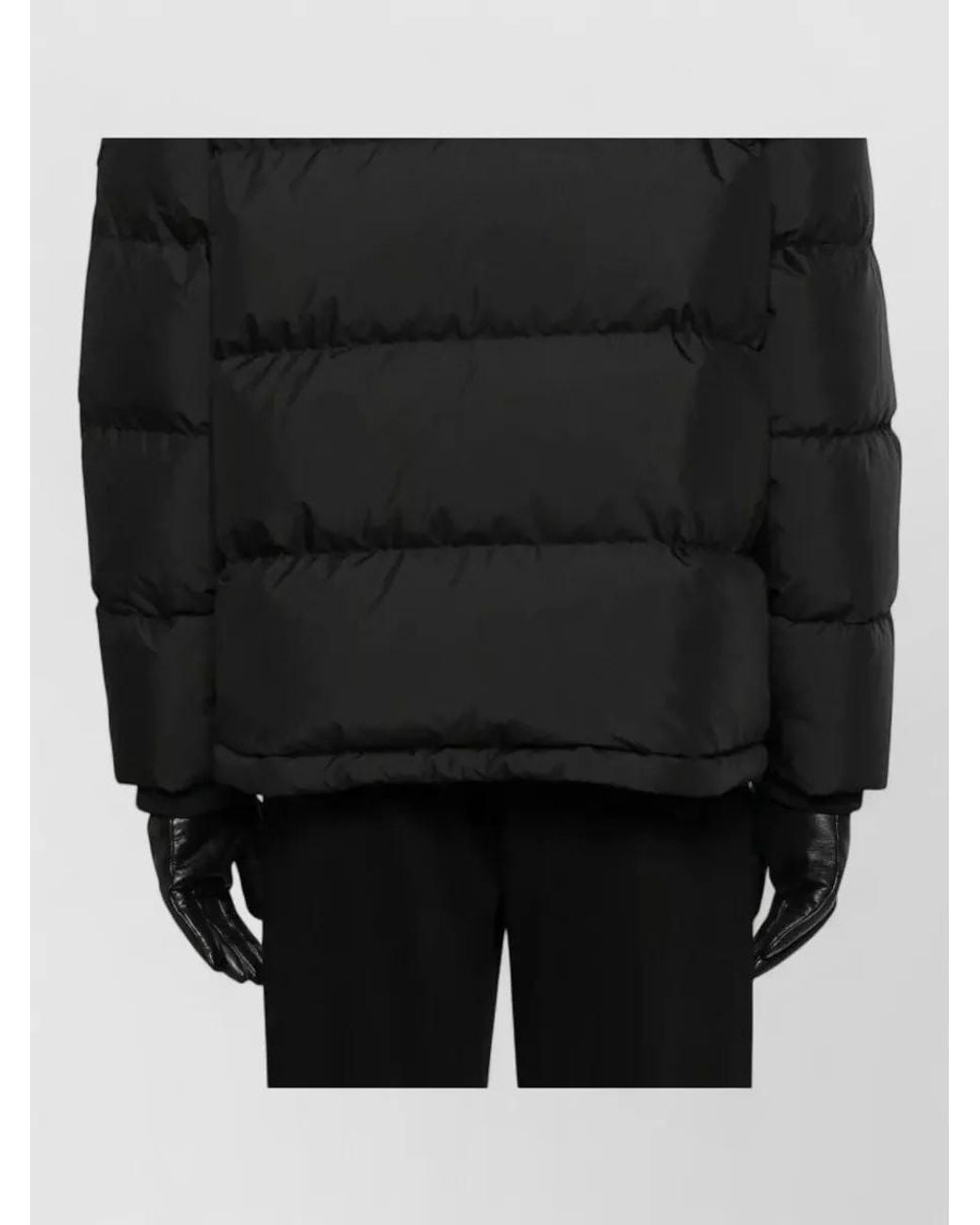 Burberry Black Hooded Down Puffer Jacket for men