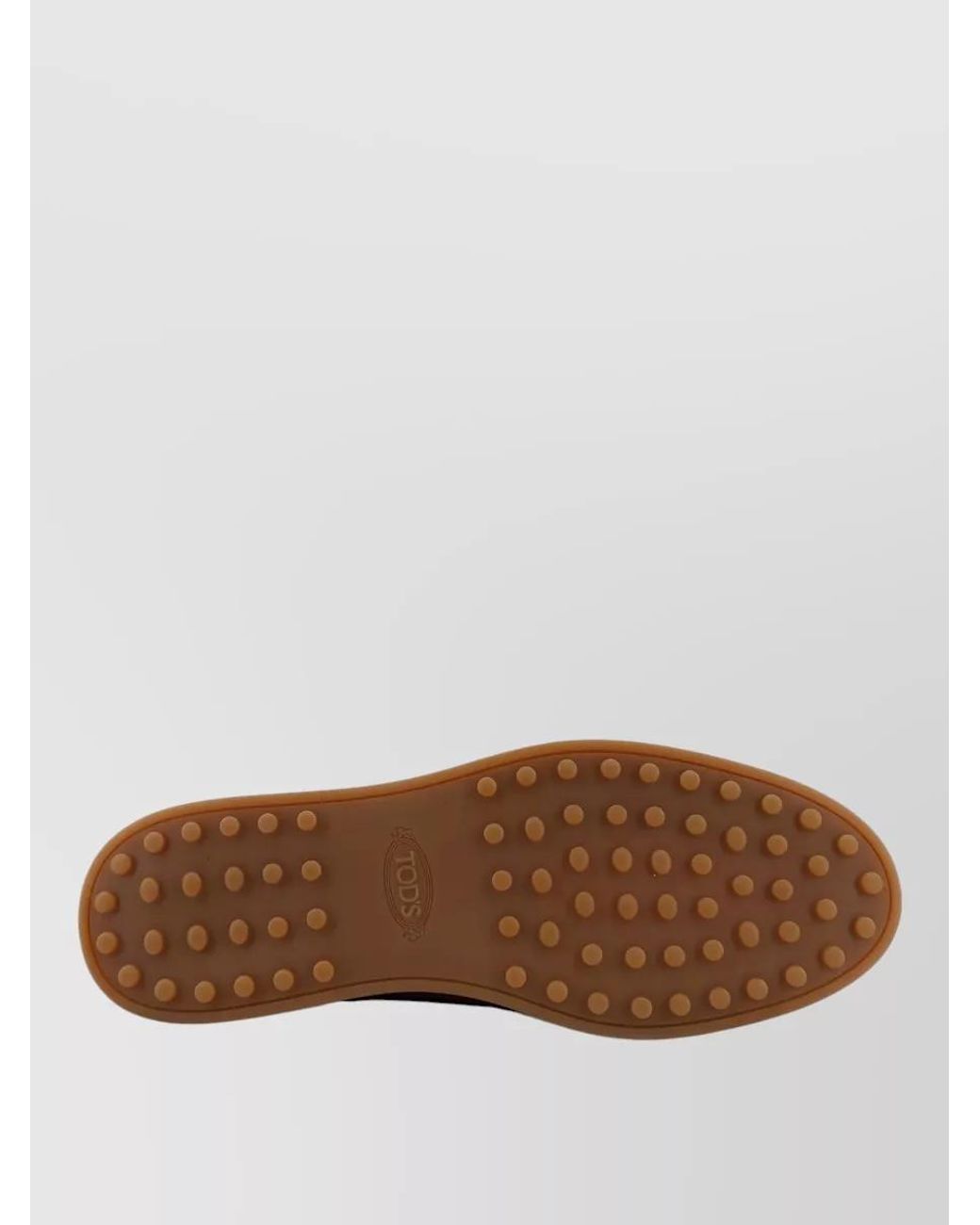 Tod's Brown Suede Boat Shoes for men