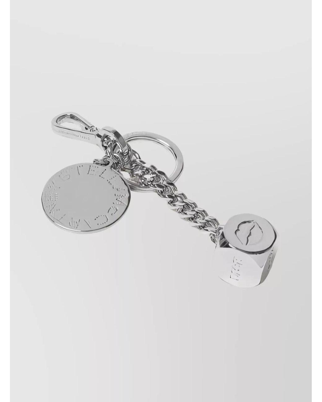 Stella McCartney Brass Bag Charm in Gray | Lyst