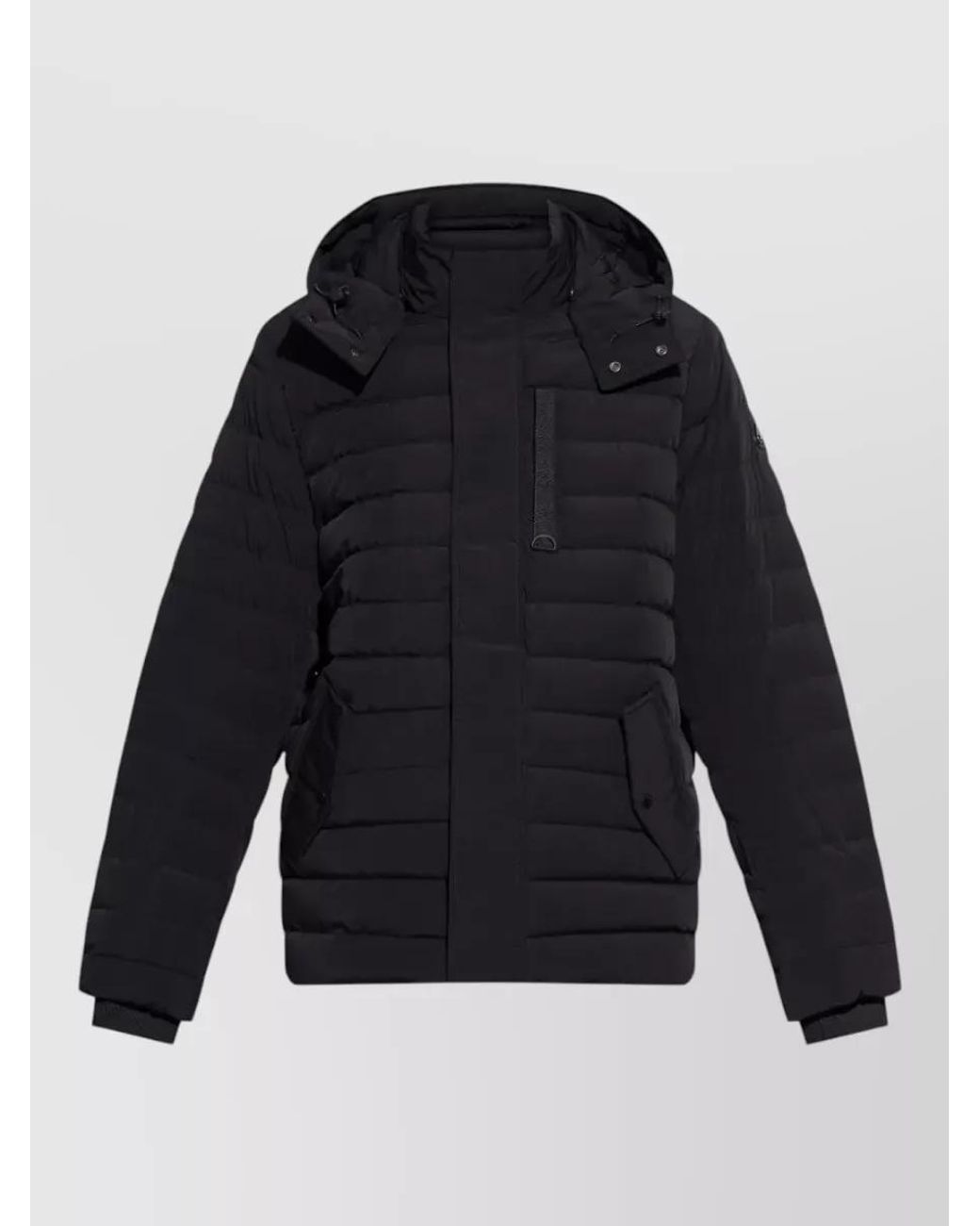 Moose Knuckles Blue Down Padded Jacket for men