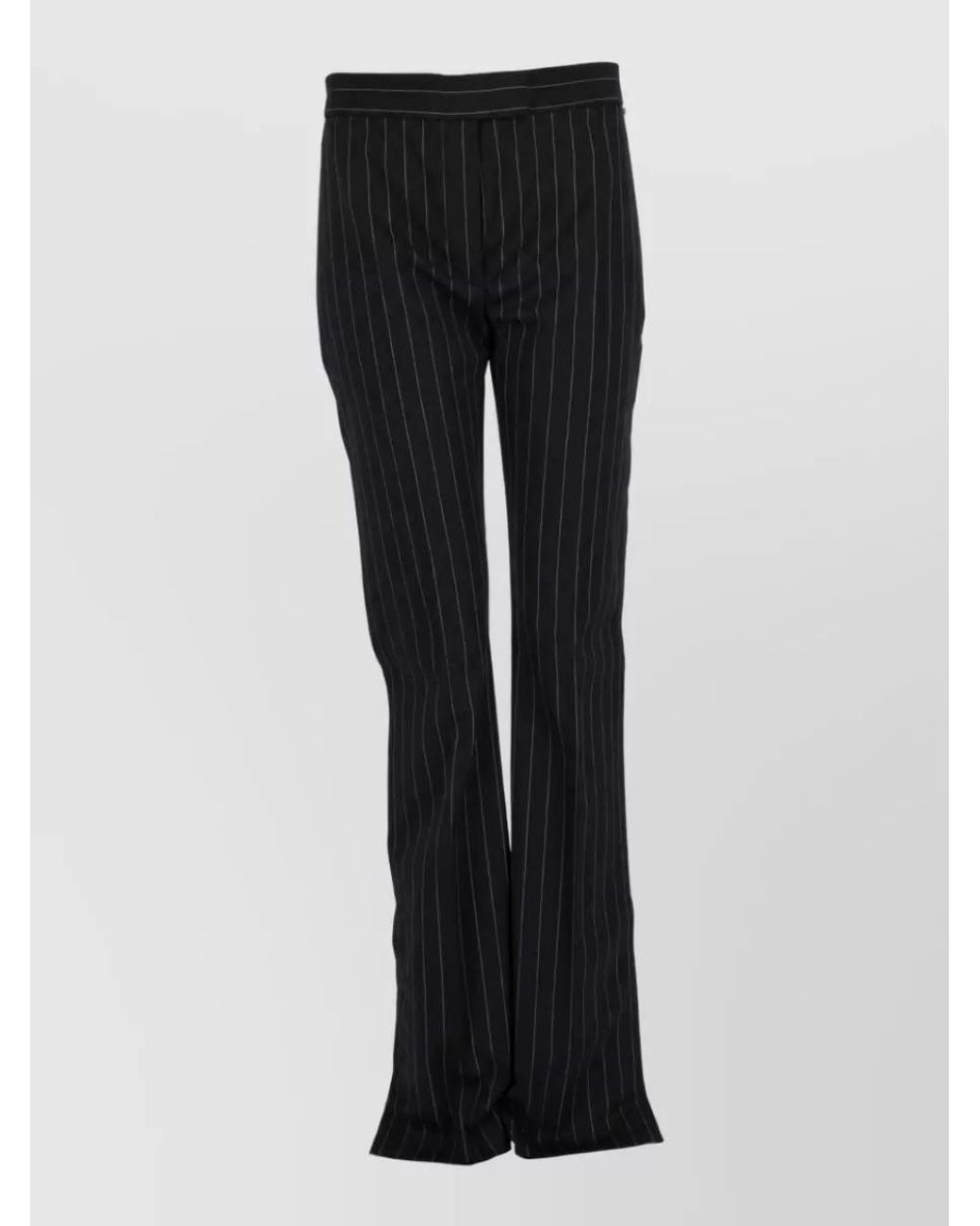Sportmax Black Tailored Suit Trousers