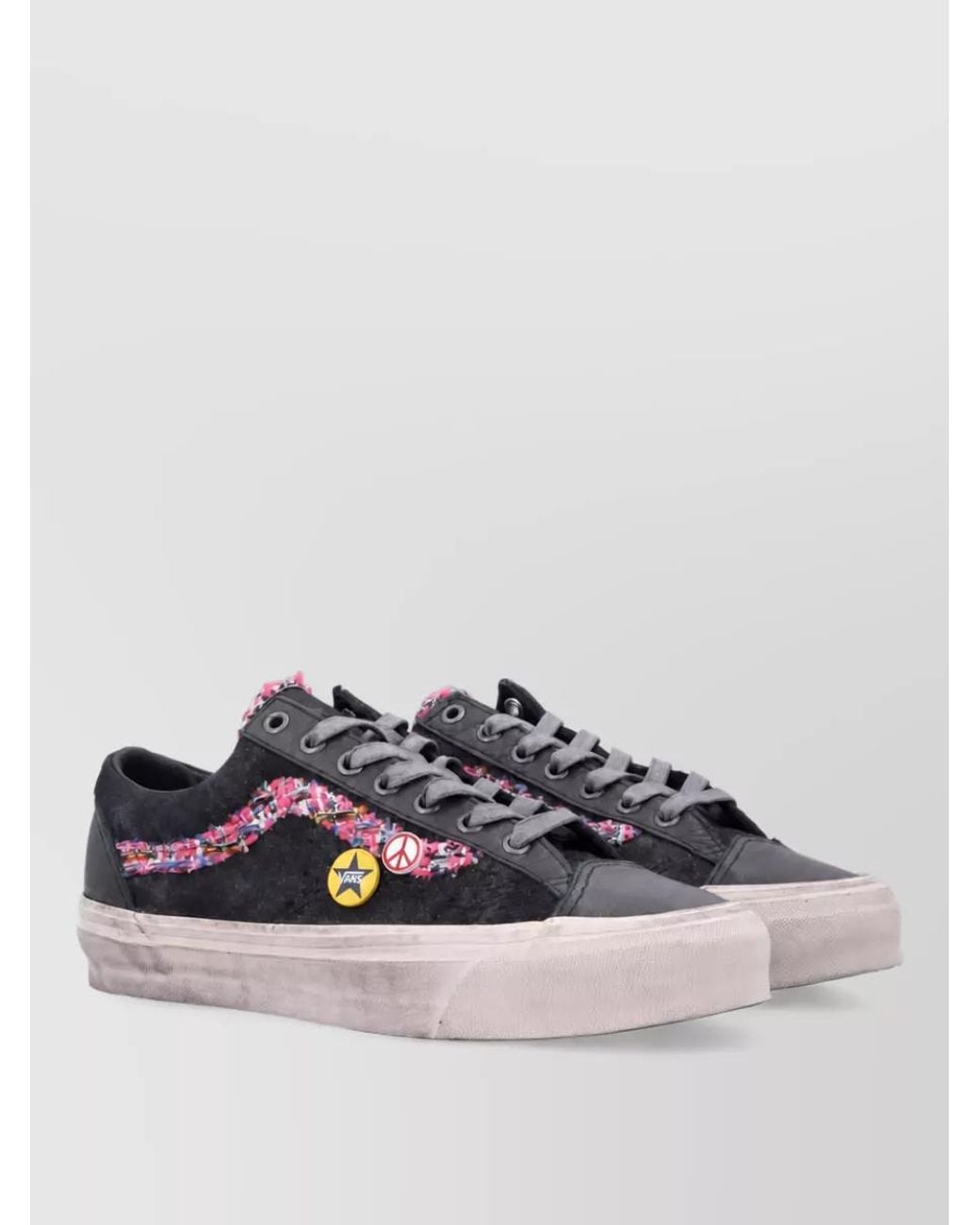 Vans Multicolor Lace-Up Low-Top Sneakers