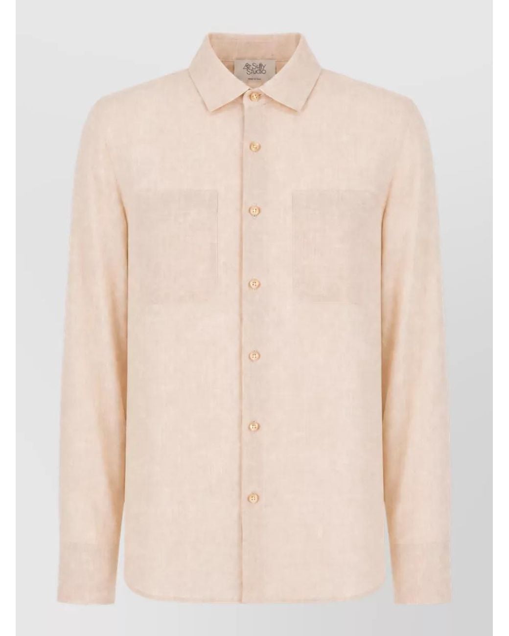 LE SULLY STUDIO Natural Viscose Blend Shirt