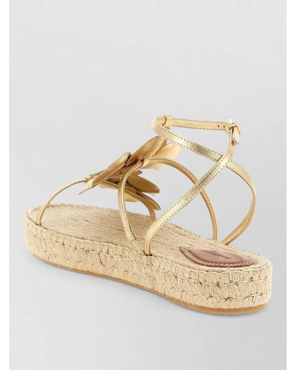 Zimmermann Natural Leather Orchid Sandals