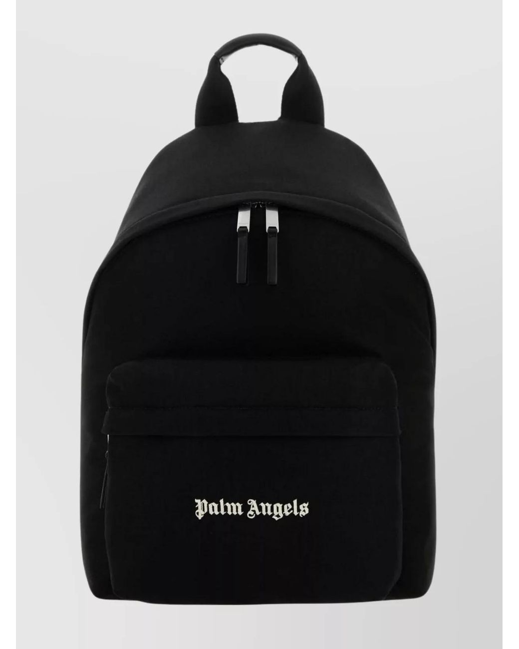 Palm Angels Black Logo Backpack for men