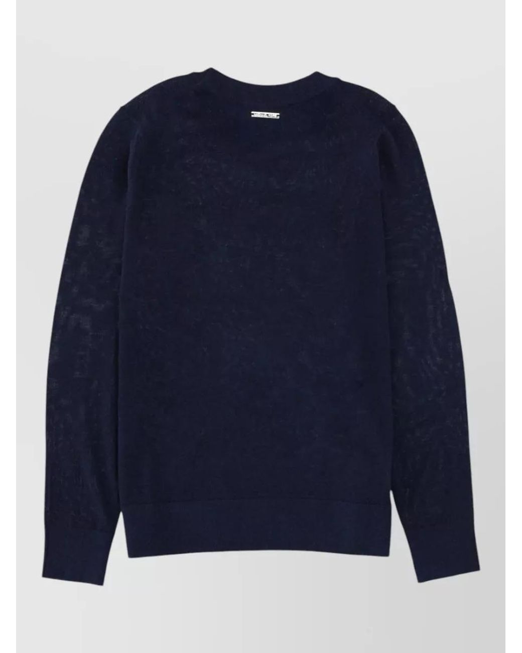Michael Kors Blue Merino Wool Sweatshirt