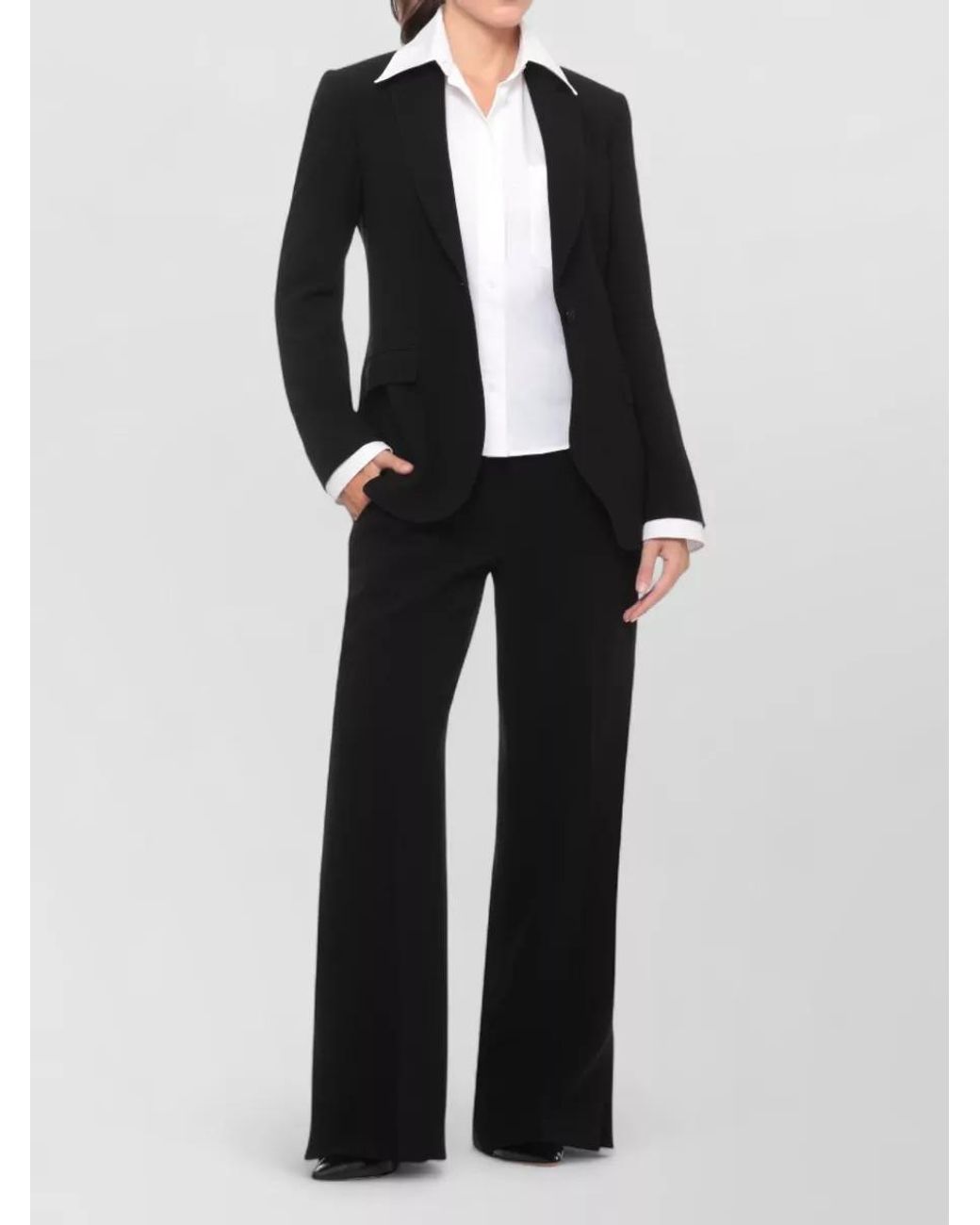 Alberto Biani Black Single Breasted Blazer