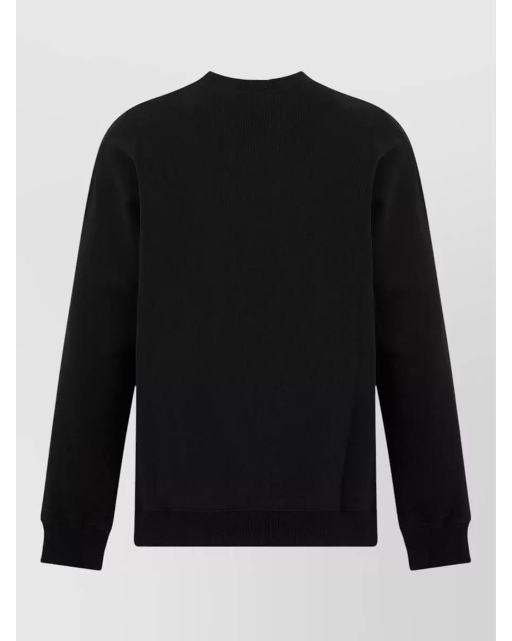 Drole de Monsieur Black Cotton Sweatshirt for men
