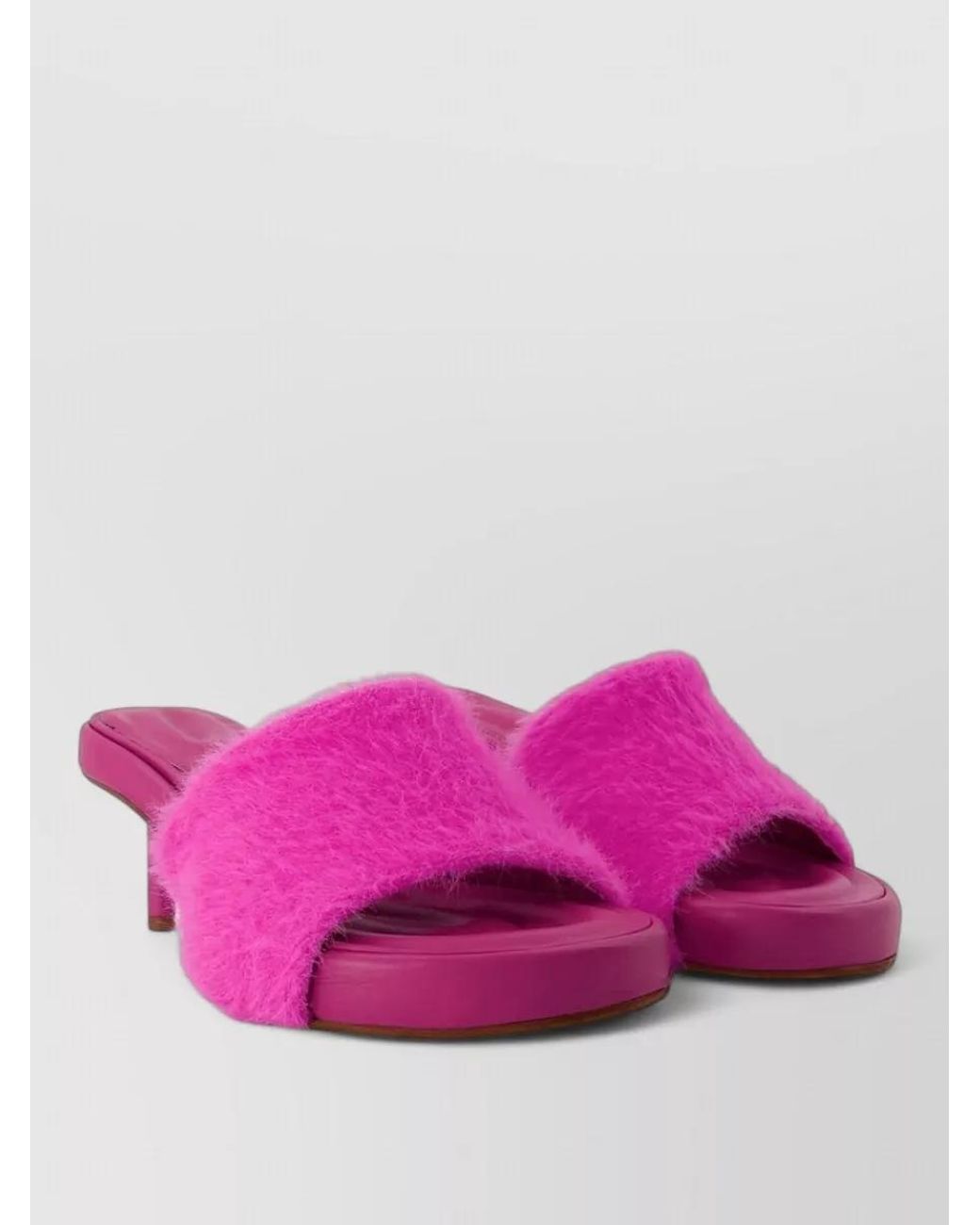 Jacquemus Pink Polyamide Mules