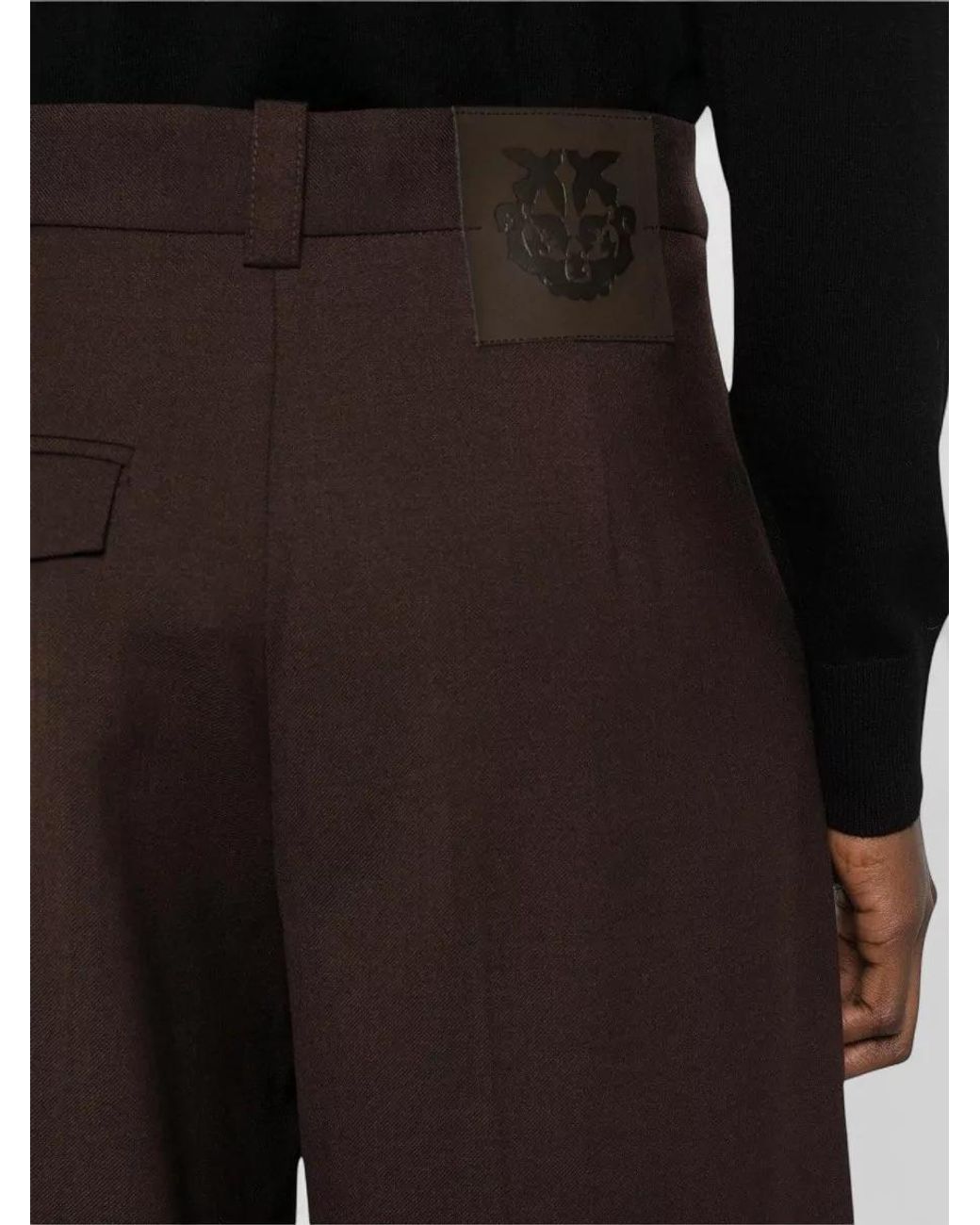 Pinko Multicolor Wide-Leg Trousers