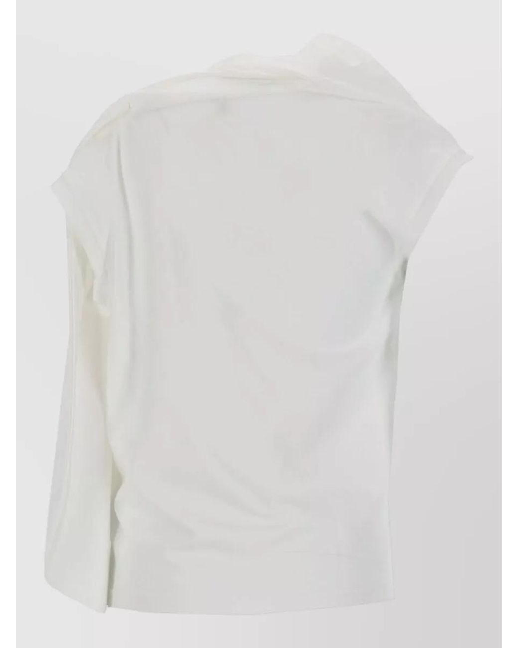 THE GARMENT White Scarf Top