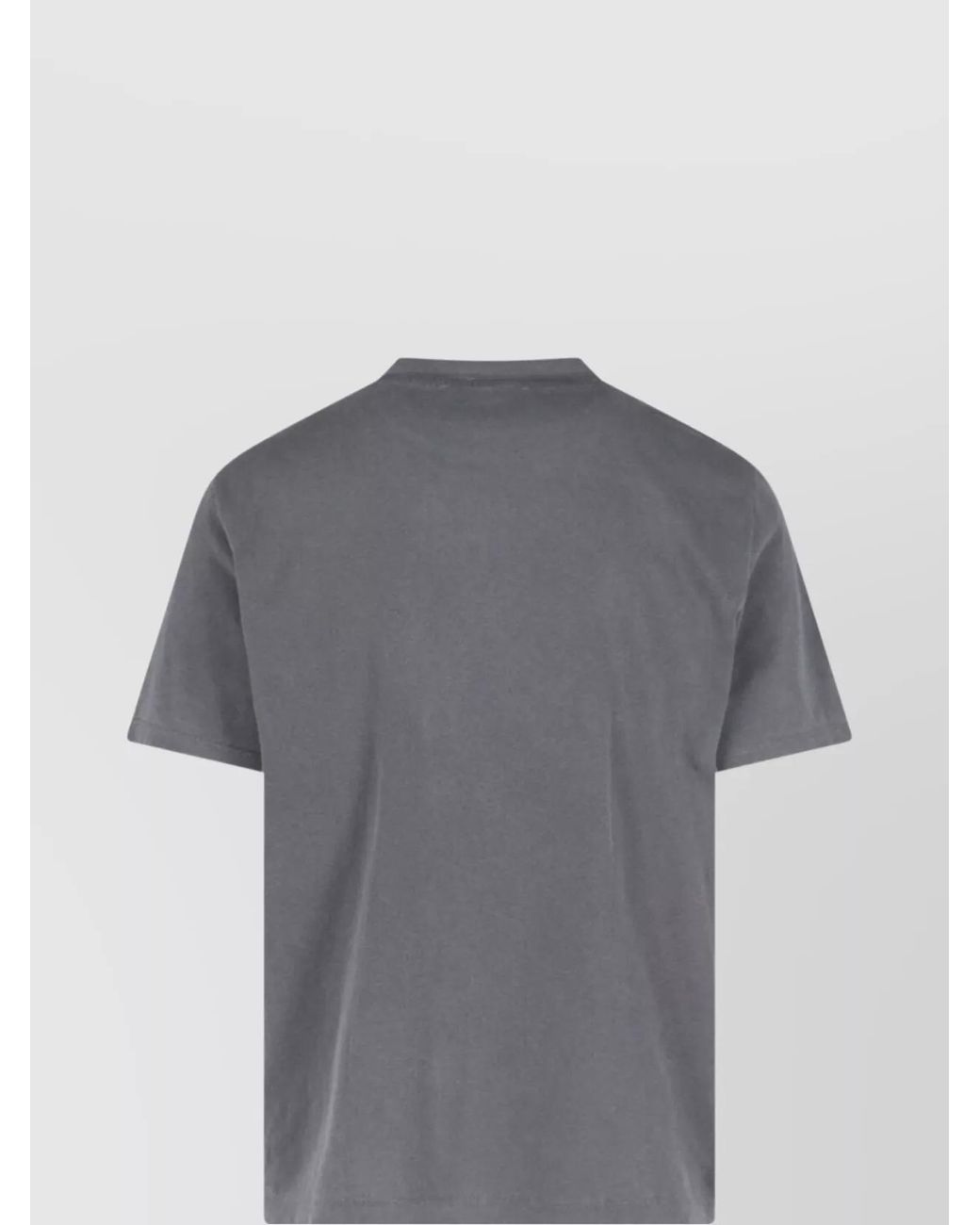 Our Legacy Gray Cotton Boxy Short-Sleeve T-Shirt for men