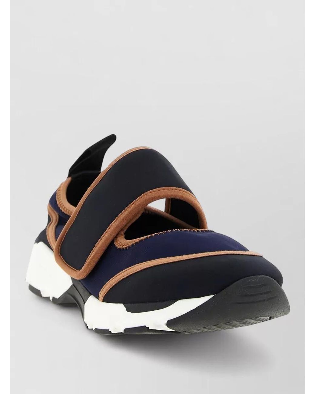 Marni Black Polyamide Low Top Sneakers