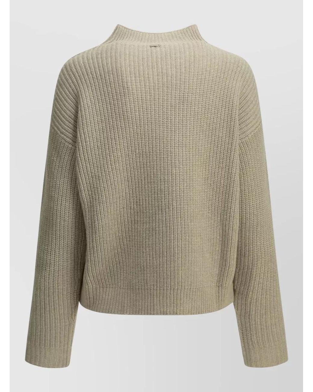 Herno Natural Wool Turtleneck Sweater