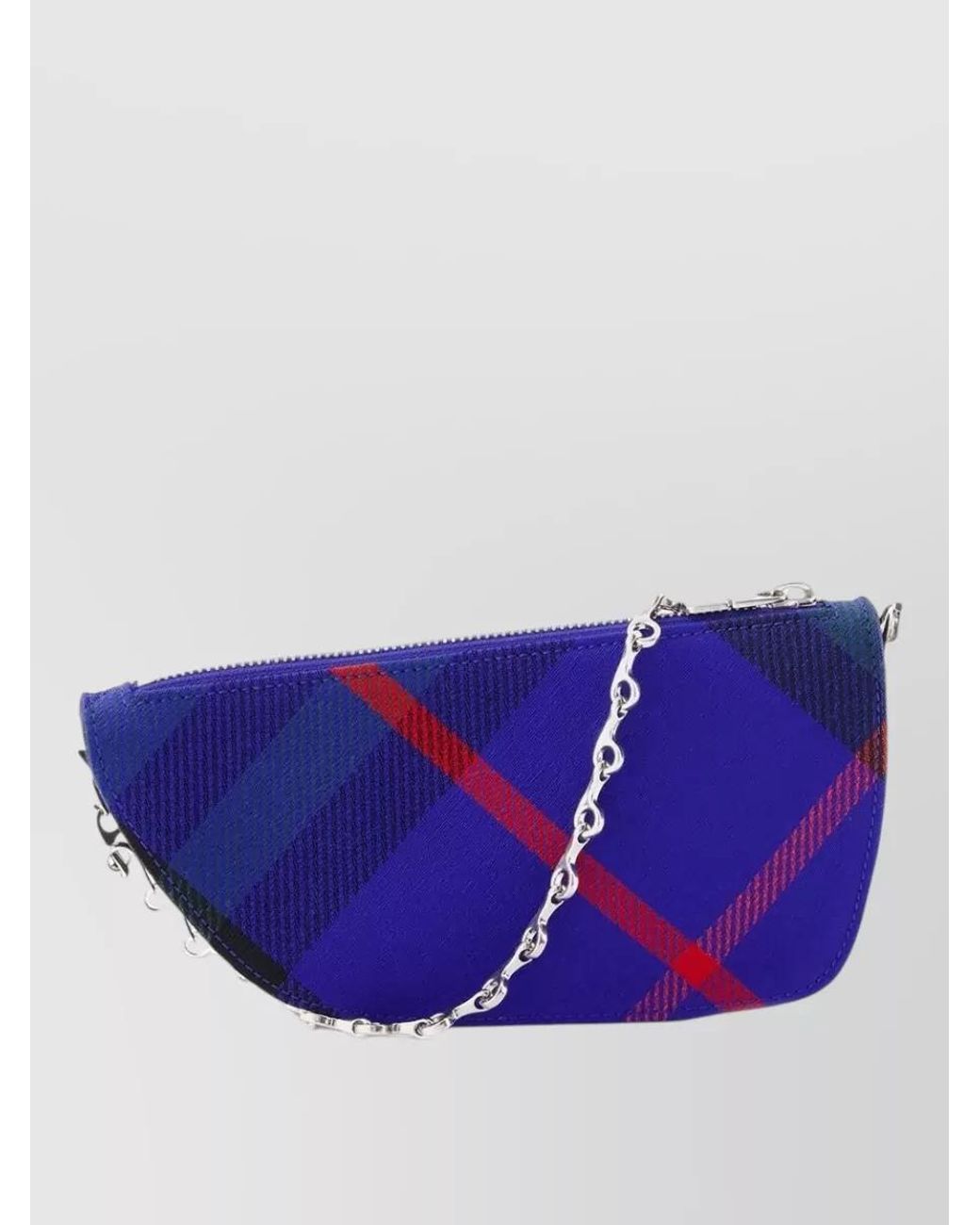 Burberry Blue Micro Wallet On Chain