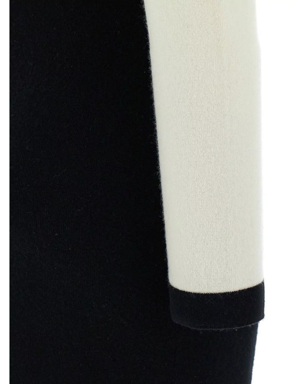 Balmain Black Wool Cashmere Mini Dress