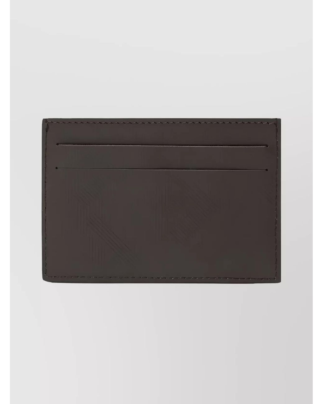 Fendi Brown Leather Cardholder for men
