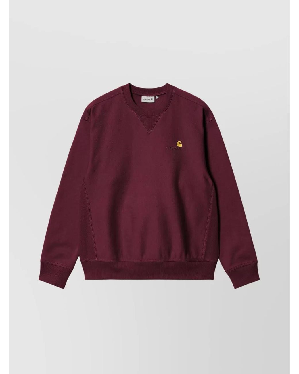 Carhartt Red Crewneck Sweatshirt for men