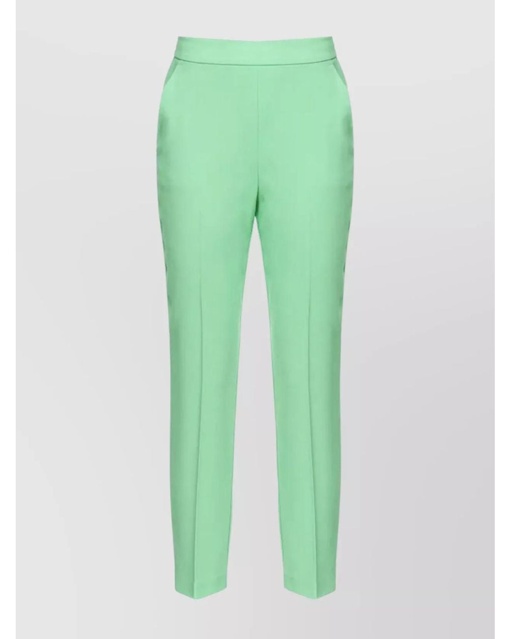 Pinko Green Tailored Trousers