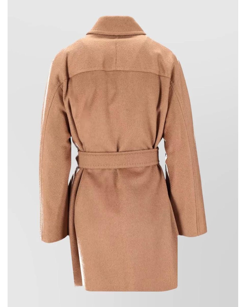 Max Mara Natural Belted Coat