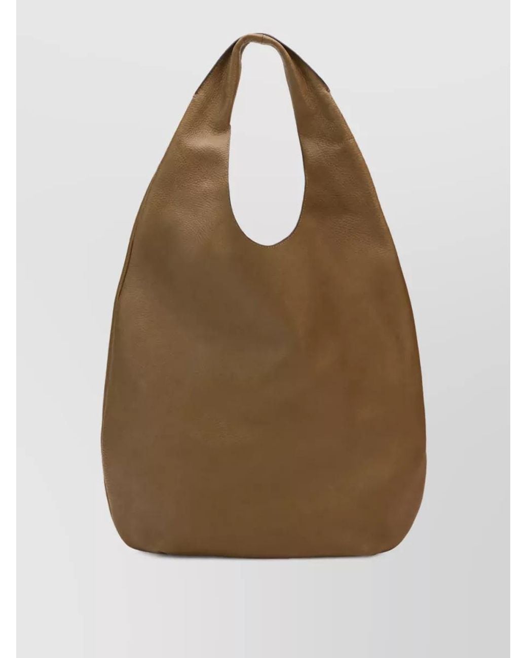 A.P.C. Natural Neige Calf Leather Shoulder Bag