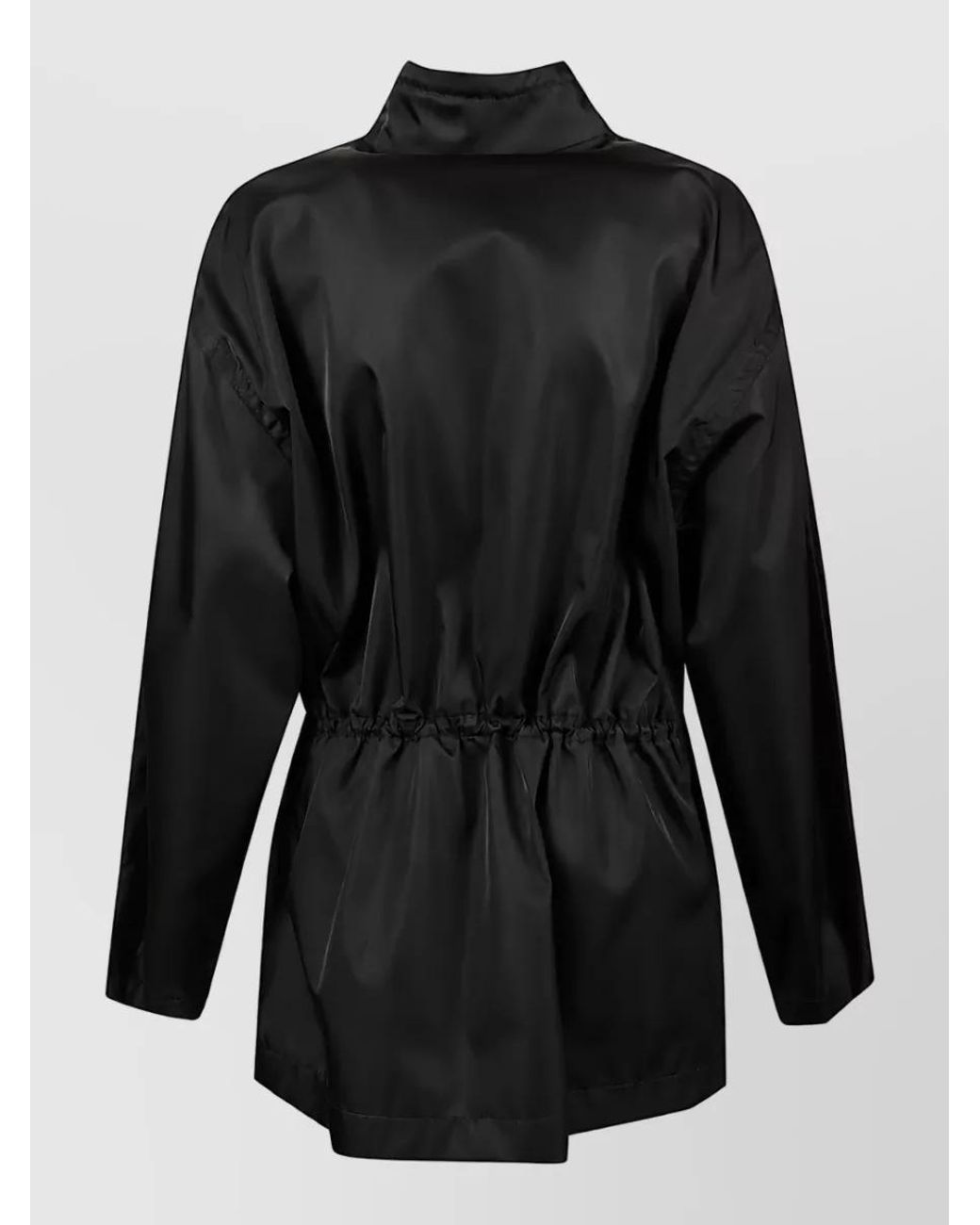 Prada Black Re-Nylon Fitted Jacket