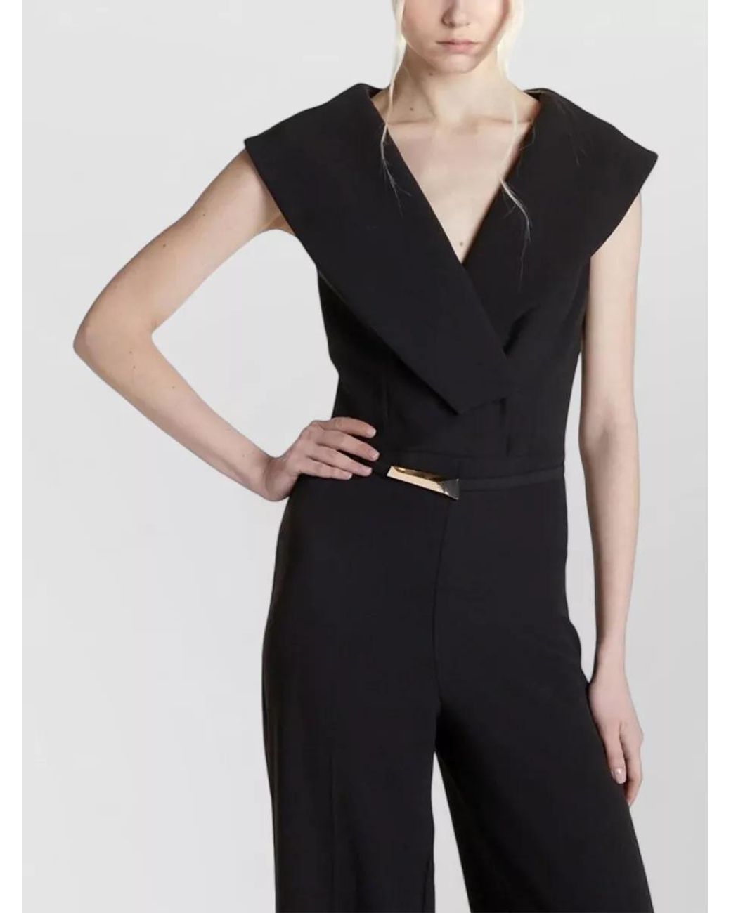 SIMONA CORSELLINI Black Trouser Suit