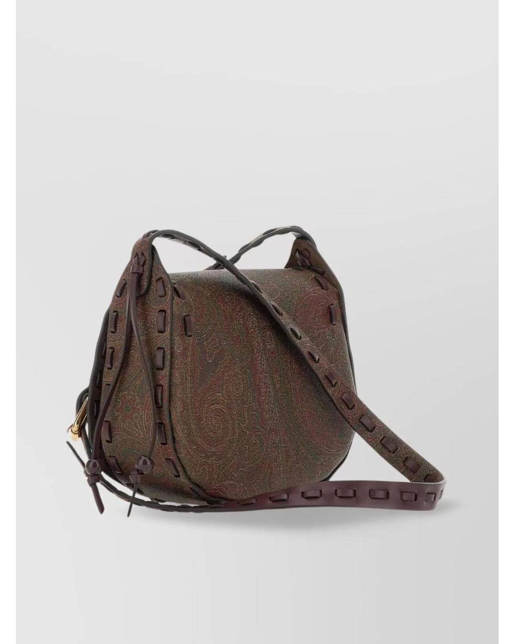 Etro Brown Arnica Small Crossbody Bag