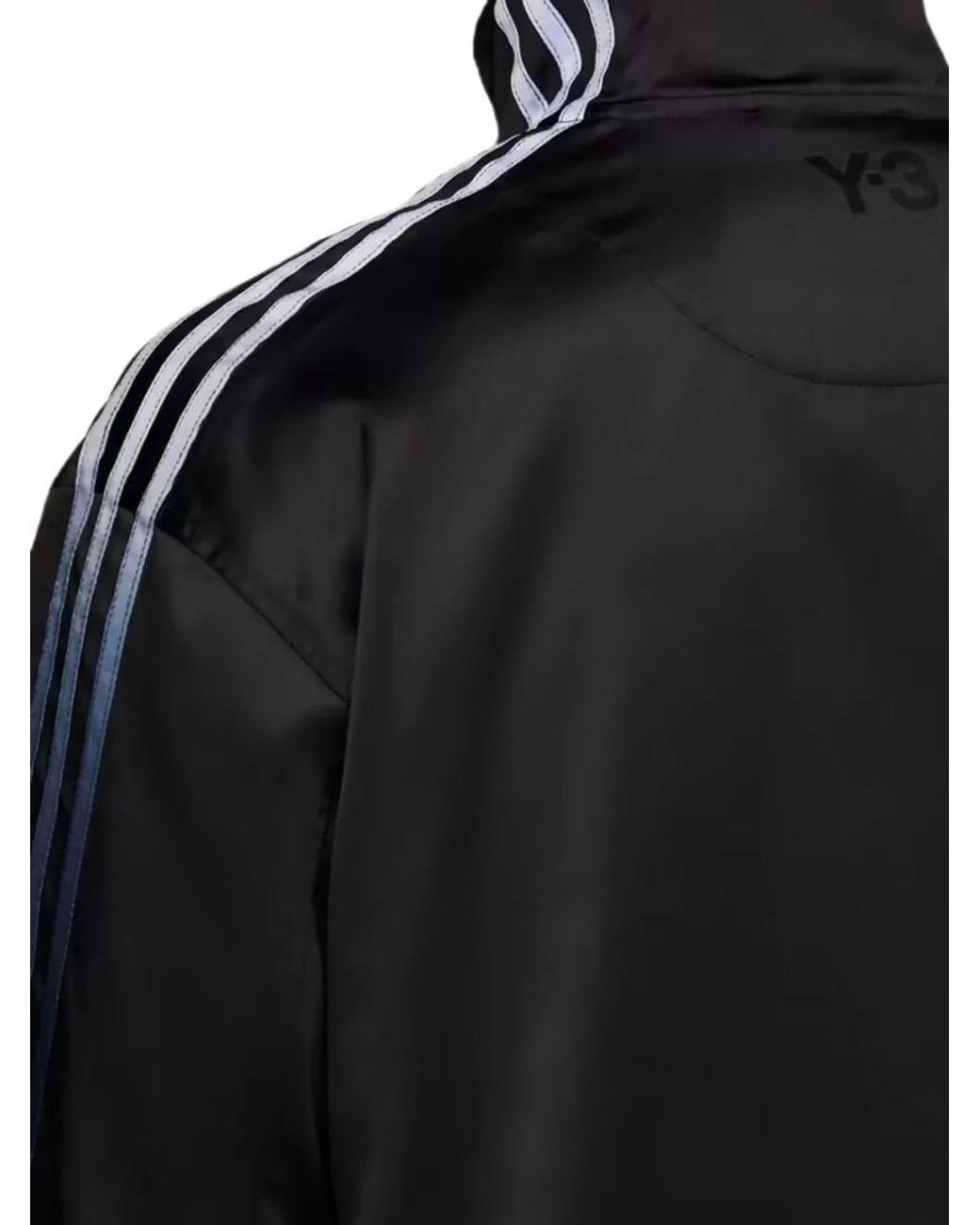Y-3 Black Oversized Technical Track Jacket for men