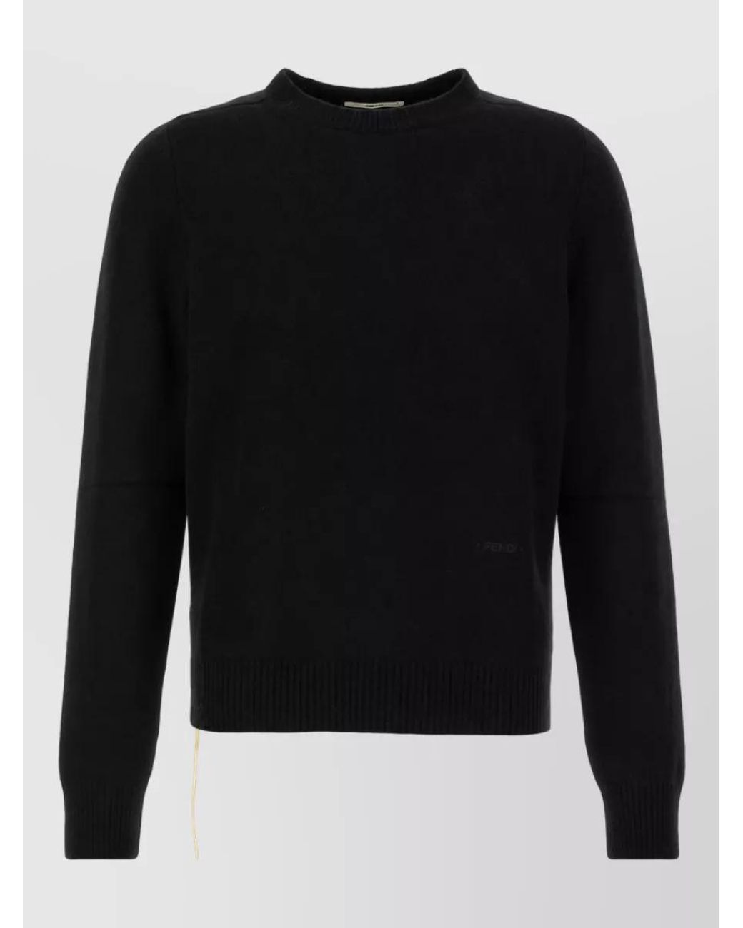 Fendi Black Cashmere Jumper for men