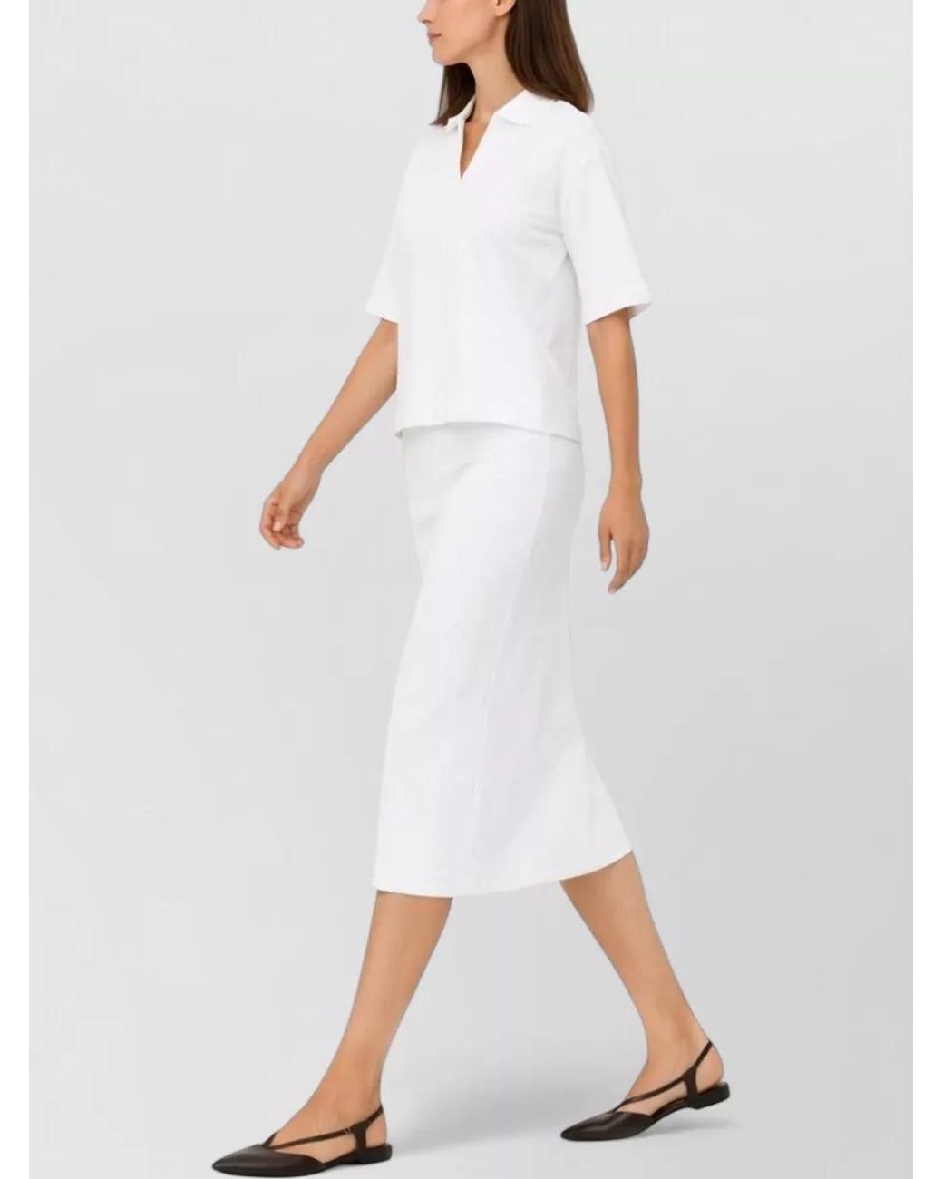 Max Mara White Camisole Top