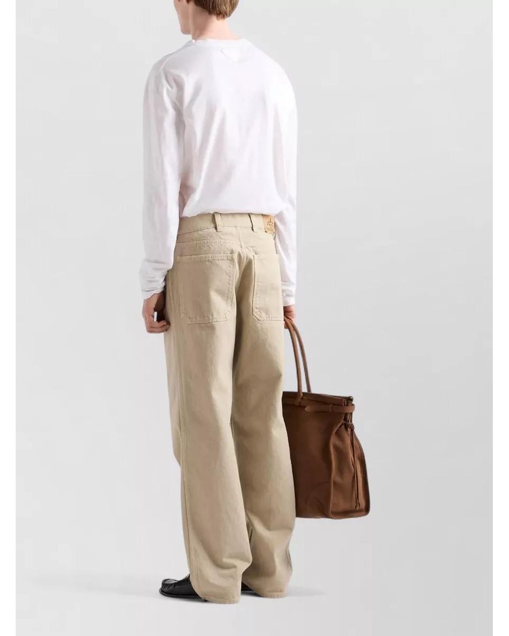Prada Natural Denim Jeans for men