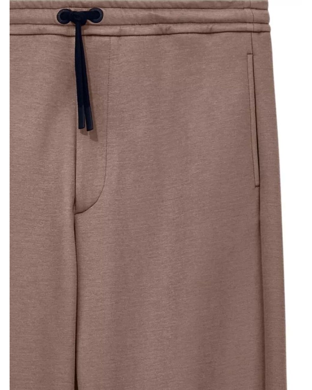 Giorgio Armani Brown Straight Chino Shorts for men