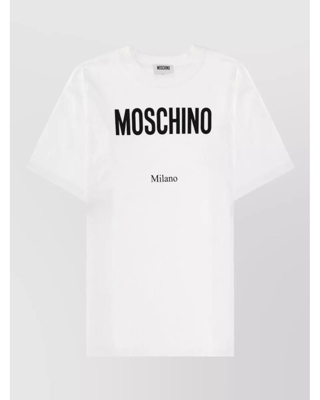 Moschino White Logo T-Shirt